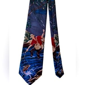 American Sportsman Blue Fly Fishing Trout Men’s Tie